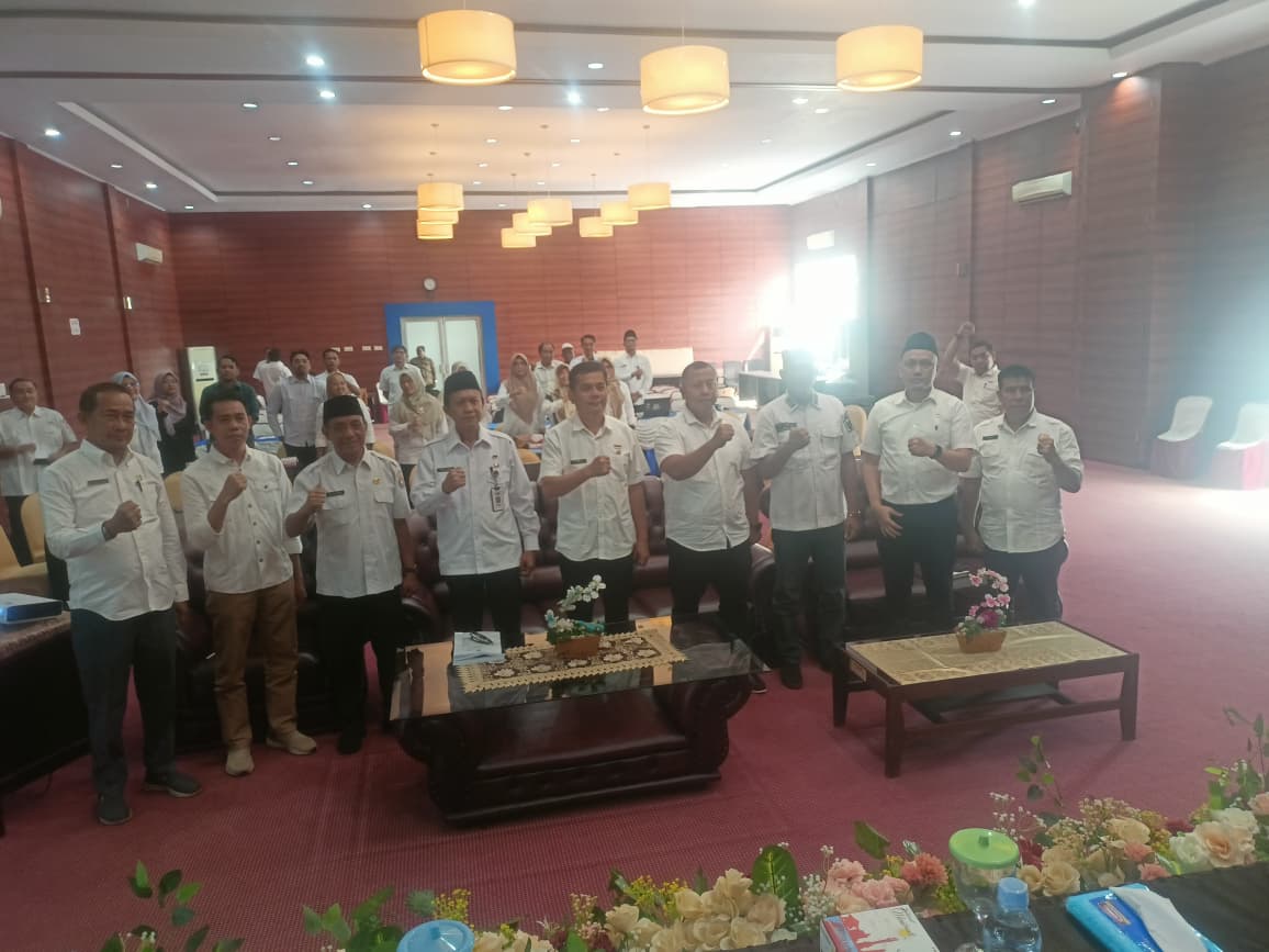 Rapat Evaluasi Raperda Kabupaten Mukomuko Tentang RTRW Kab. Mukomuko